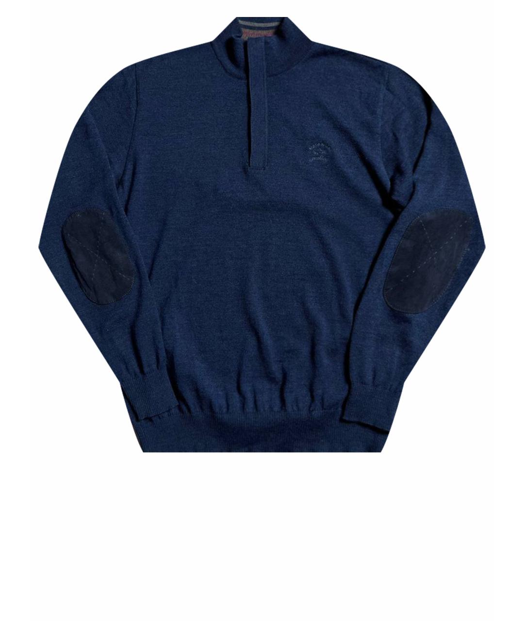 PAUL & SHARK Синий шерстяной джемпер / свитер, фото 1