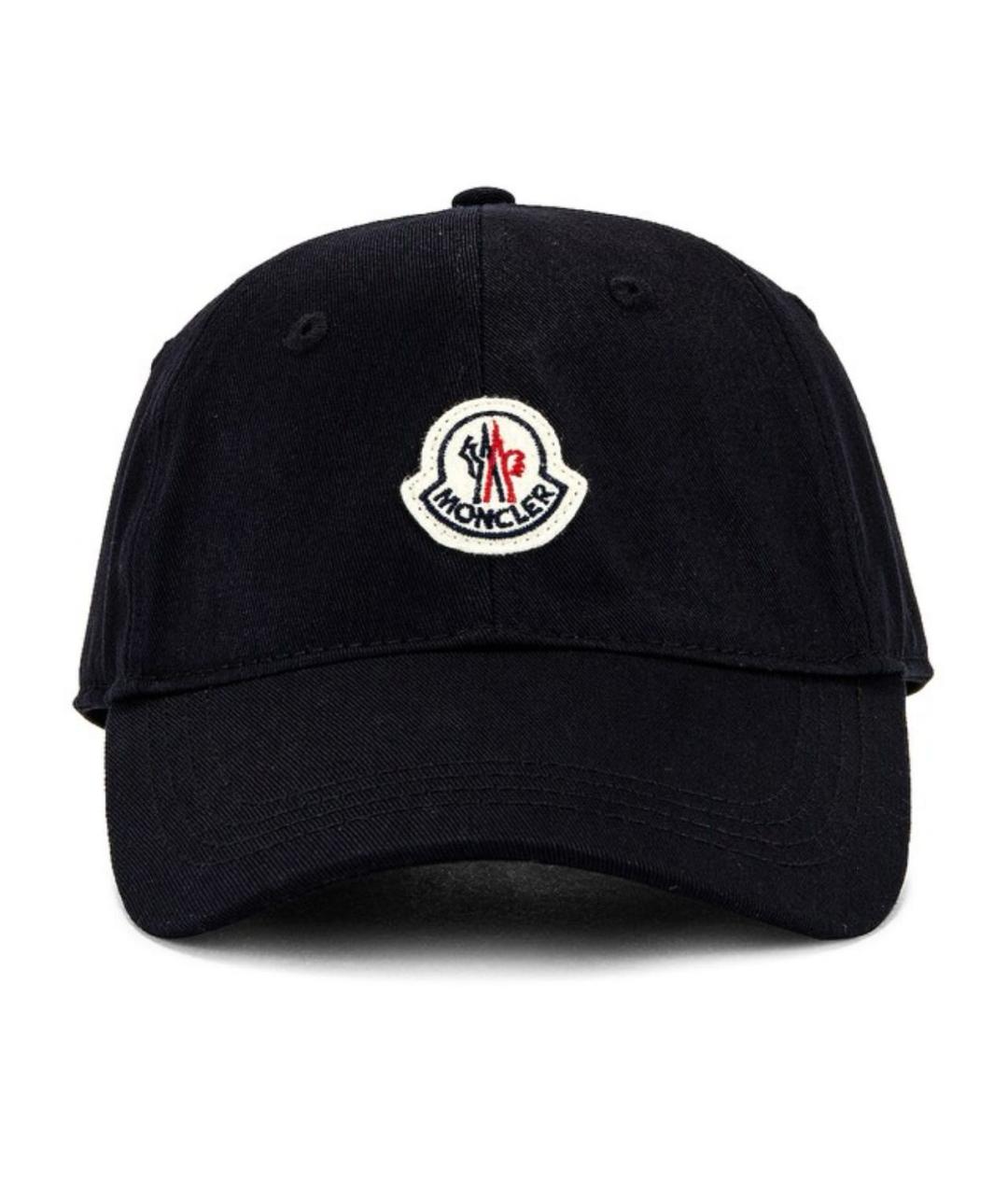 MONCLER Черная хлопковая кепка/бейсболка, фото 5