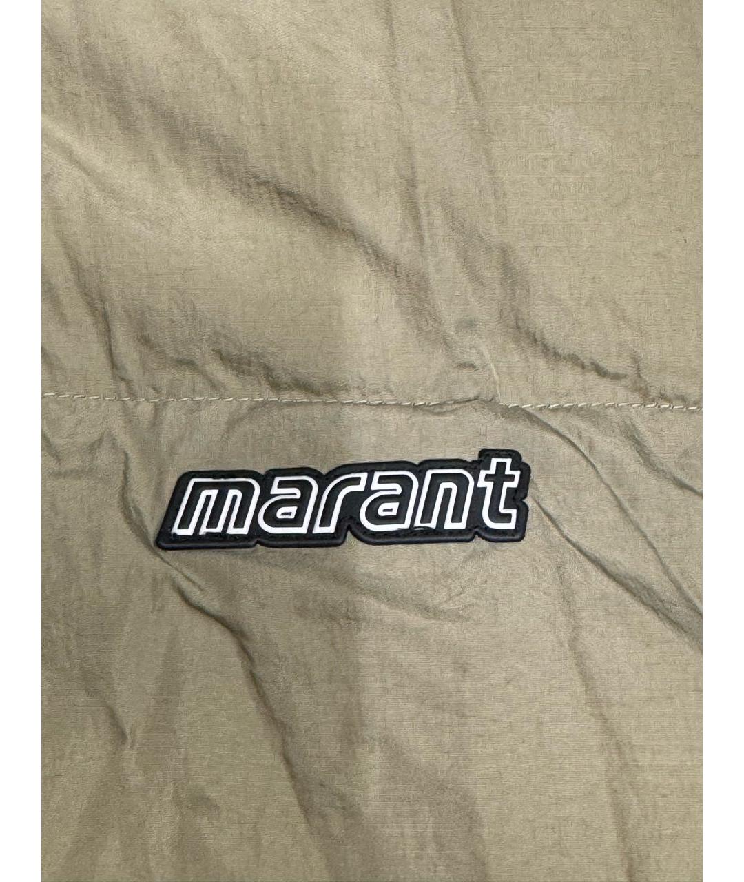 ISABEL MARANT Хаки полиэстеровый пуховик, фото 6