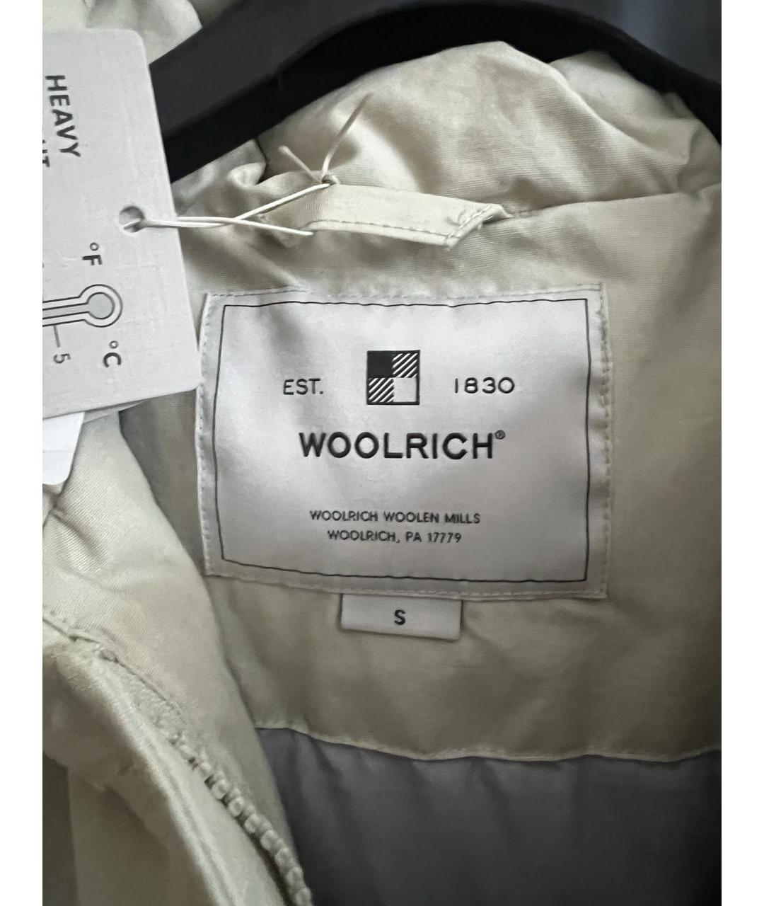 WOOLRICH Бежевая хлопковая куртка, фото 3