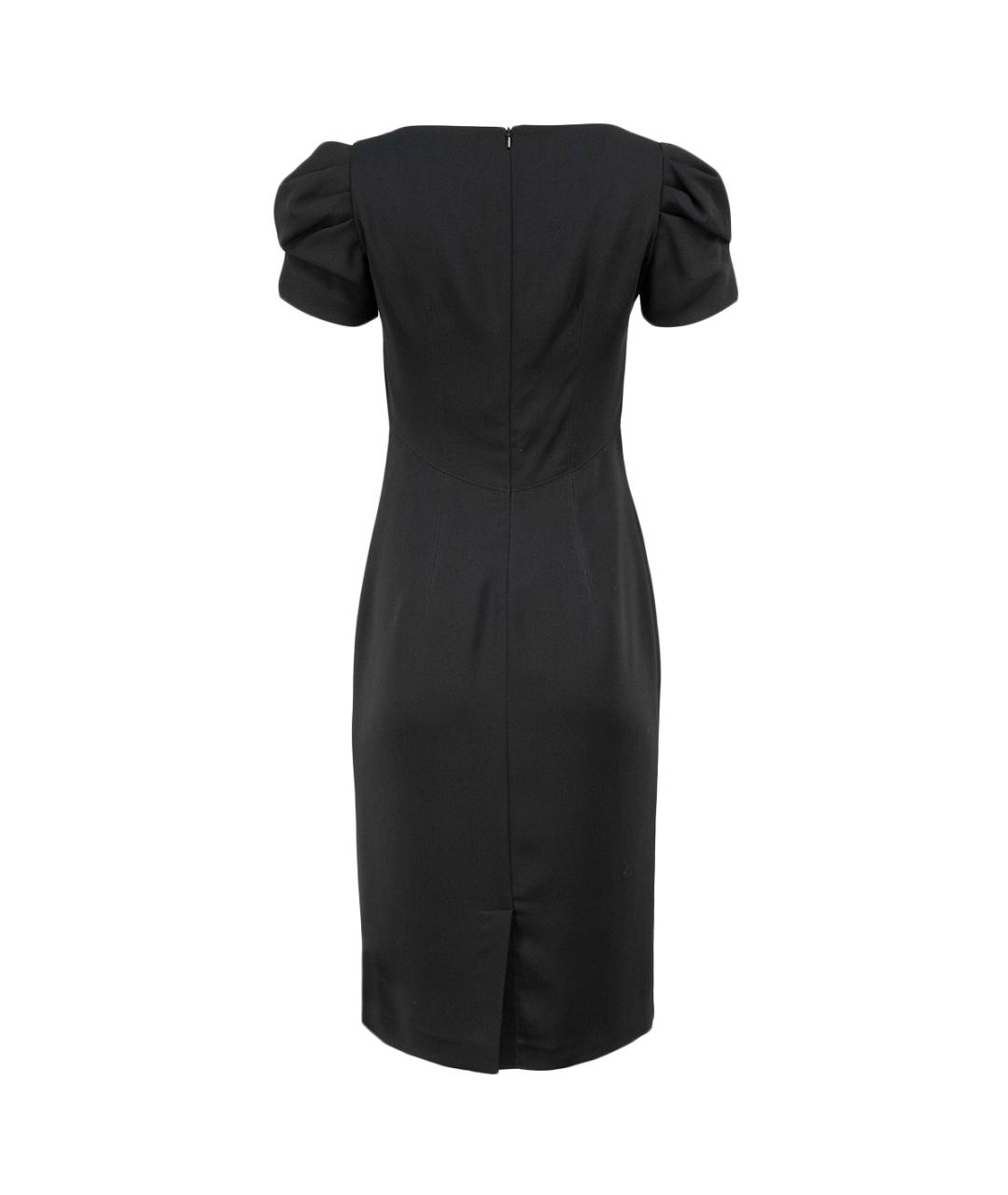 LA PERLA Черное полиамидовое повседневное платье, фото 2