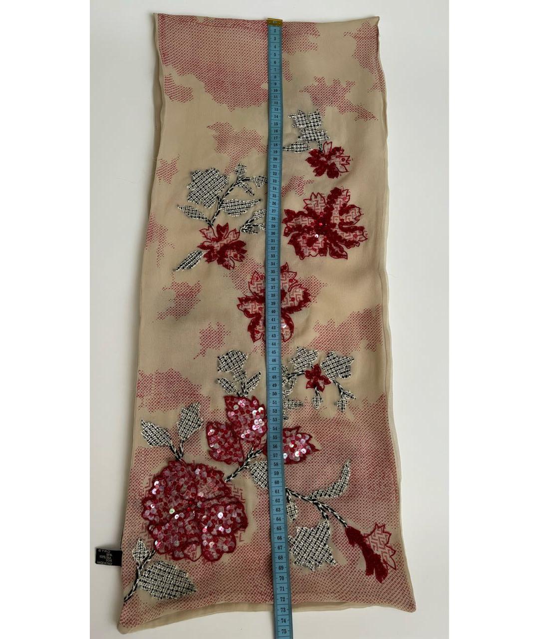 ETRO Мульти шелковый шарф, фото 8