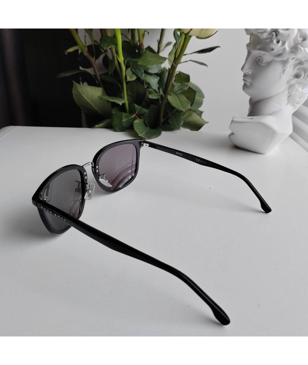 HUGO BOSS Черные солнцезащитные очки, фото 2