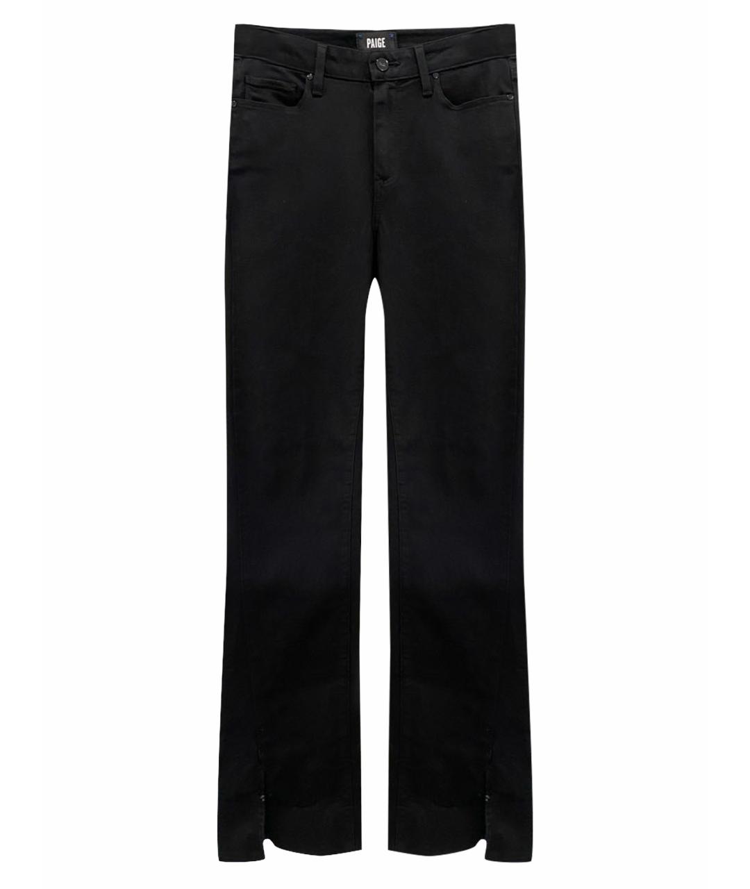 PAIGE Черные прямые джинсы, фото 1