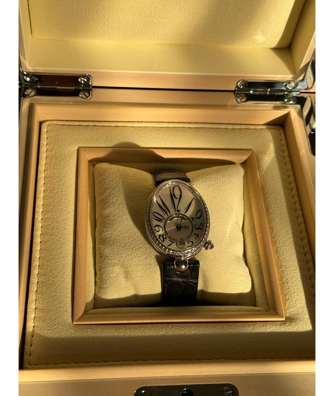 Breguet Темно-синие часы из белого золота, фото 6
