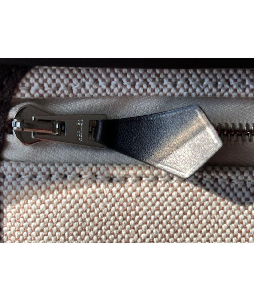 HERMES PRE-OWNED Бежевая сумка с короткими ручками, фото 3