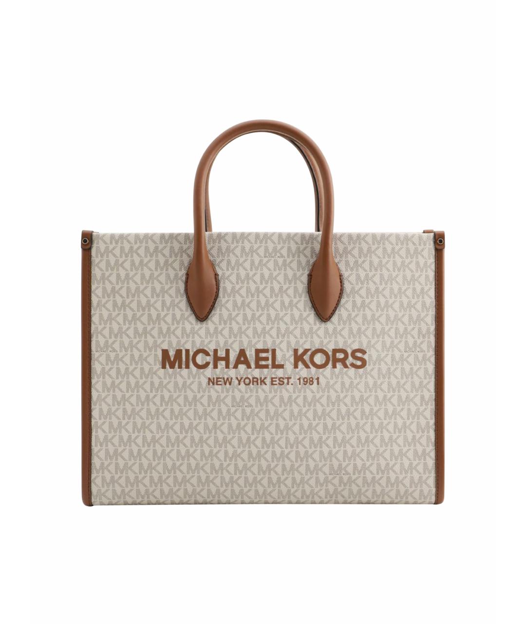 MICHAEL KORS Бежевая сумка тоут, фото 1