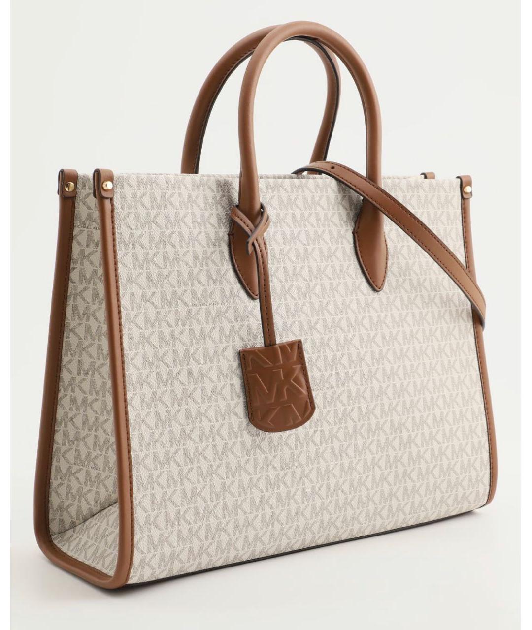 MICHAEL KORS Бежевая сумка тоут, фото 2