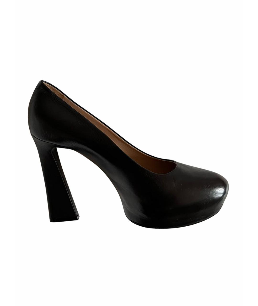 CELINE PRE-OWNED Черные кожаные туфли, фото 1