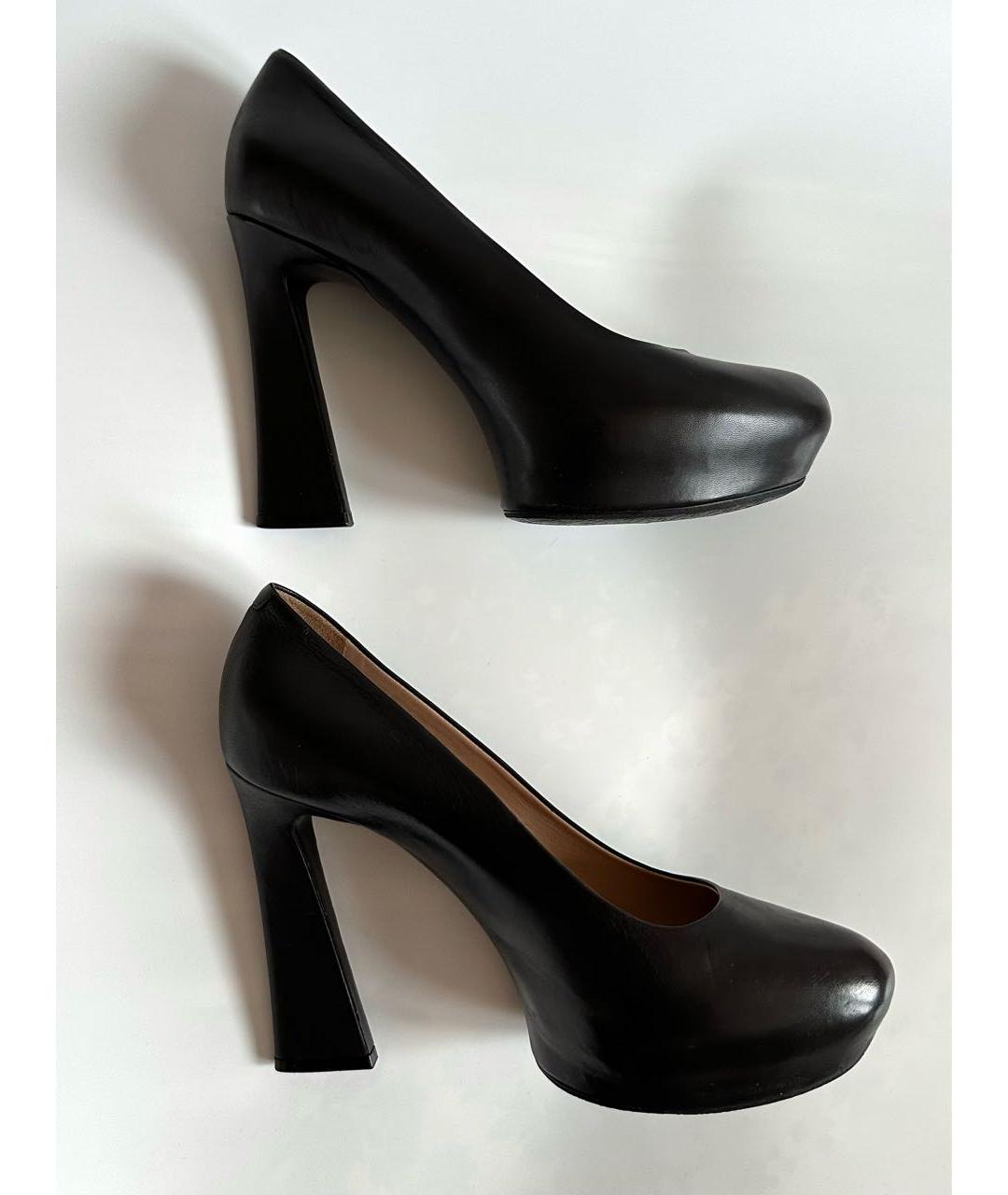 CELINE PRE-OWNED Черные кожаные туфли, фото 9