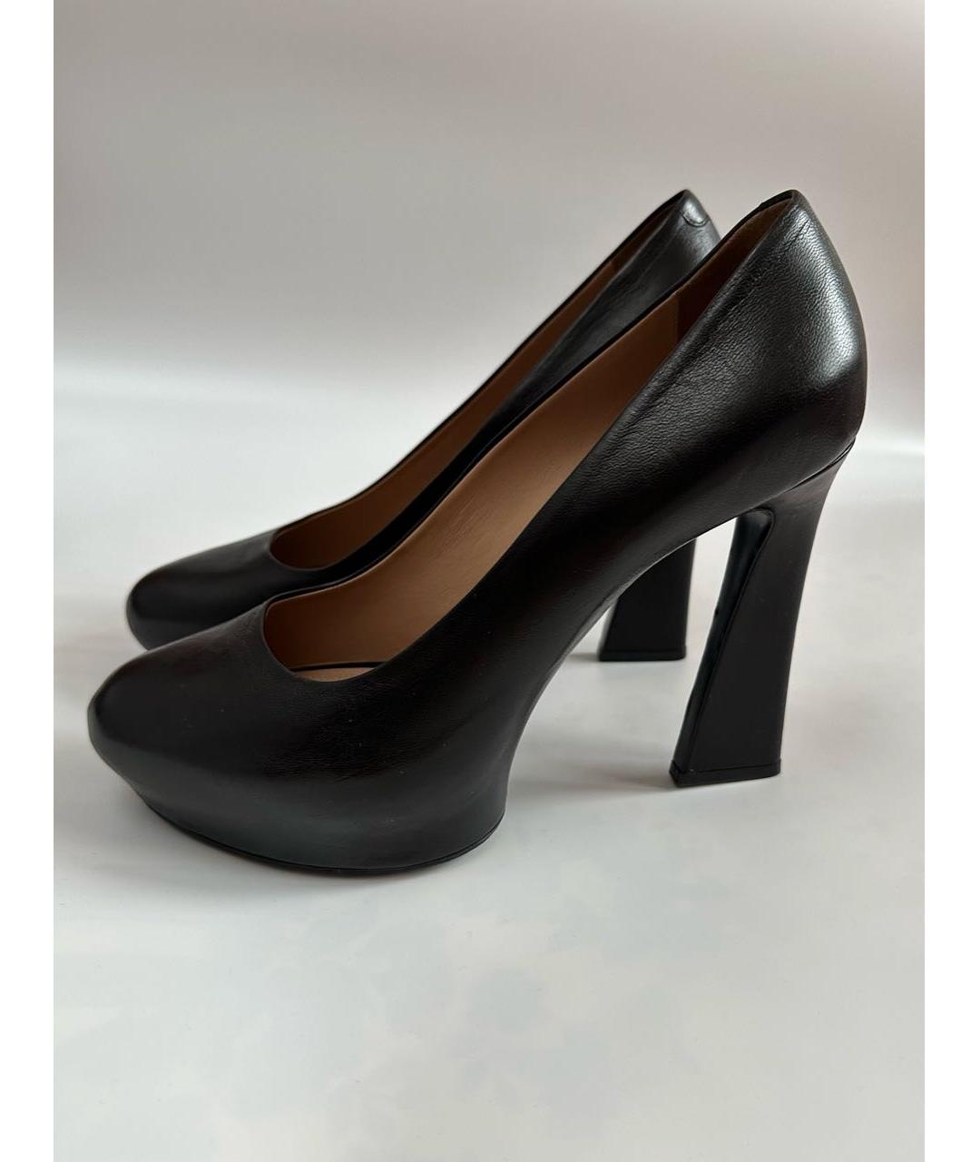 CELINE PRE-OWNED Черные кожаные туфли, фото 4