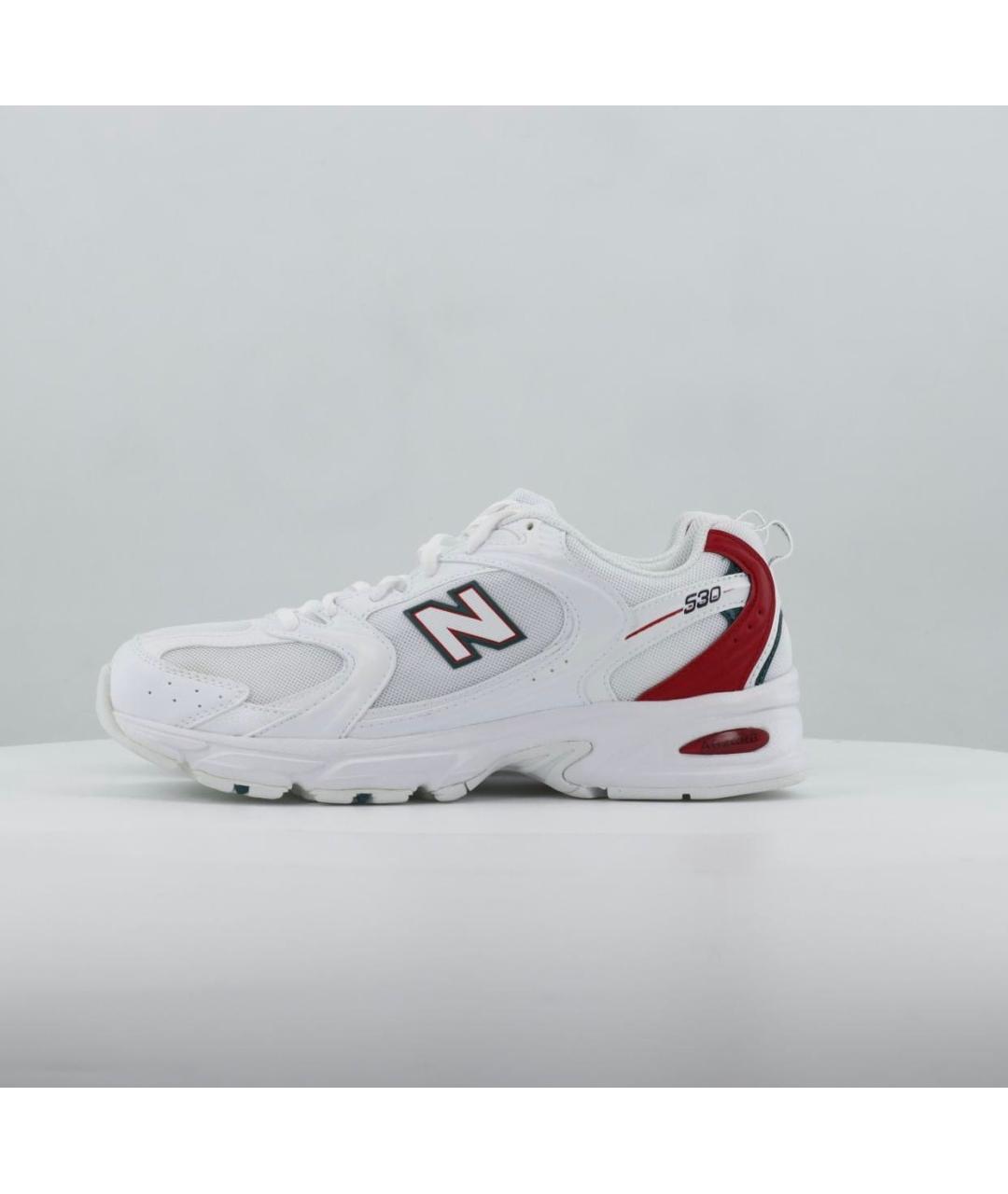 NEW BALANCE Белые текстильные низкие кроссовки / кеды, фото 7