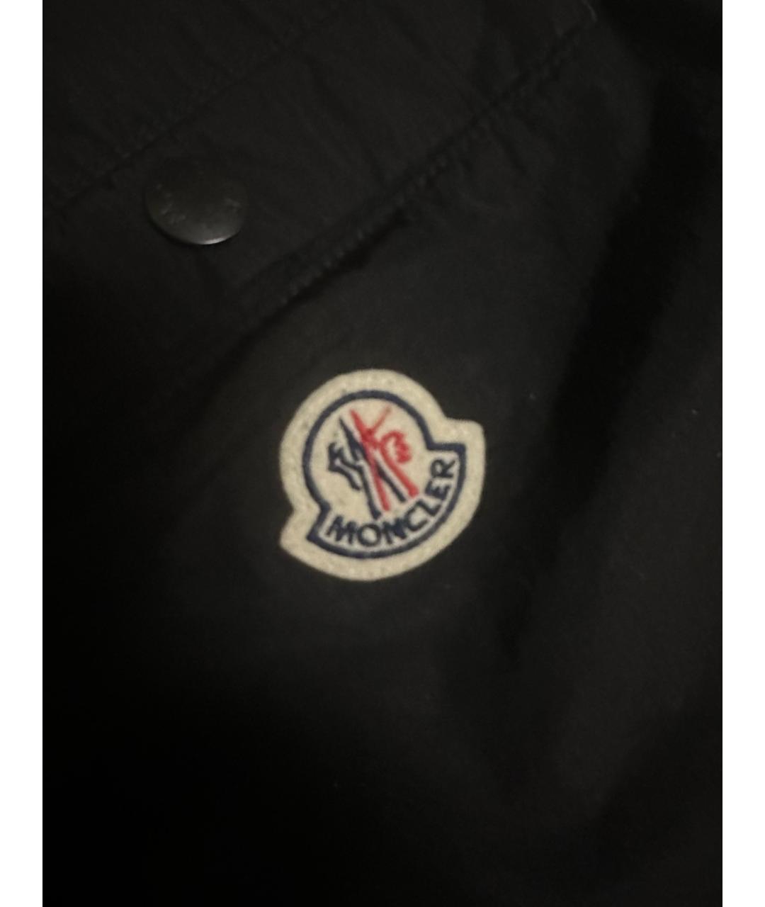 MONCLER Черные джинсы, фото 5