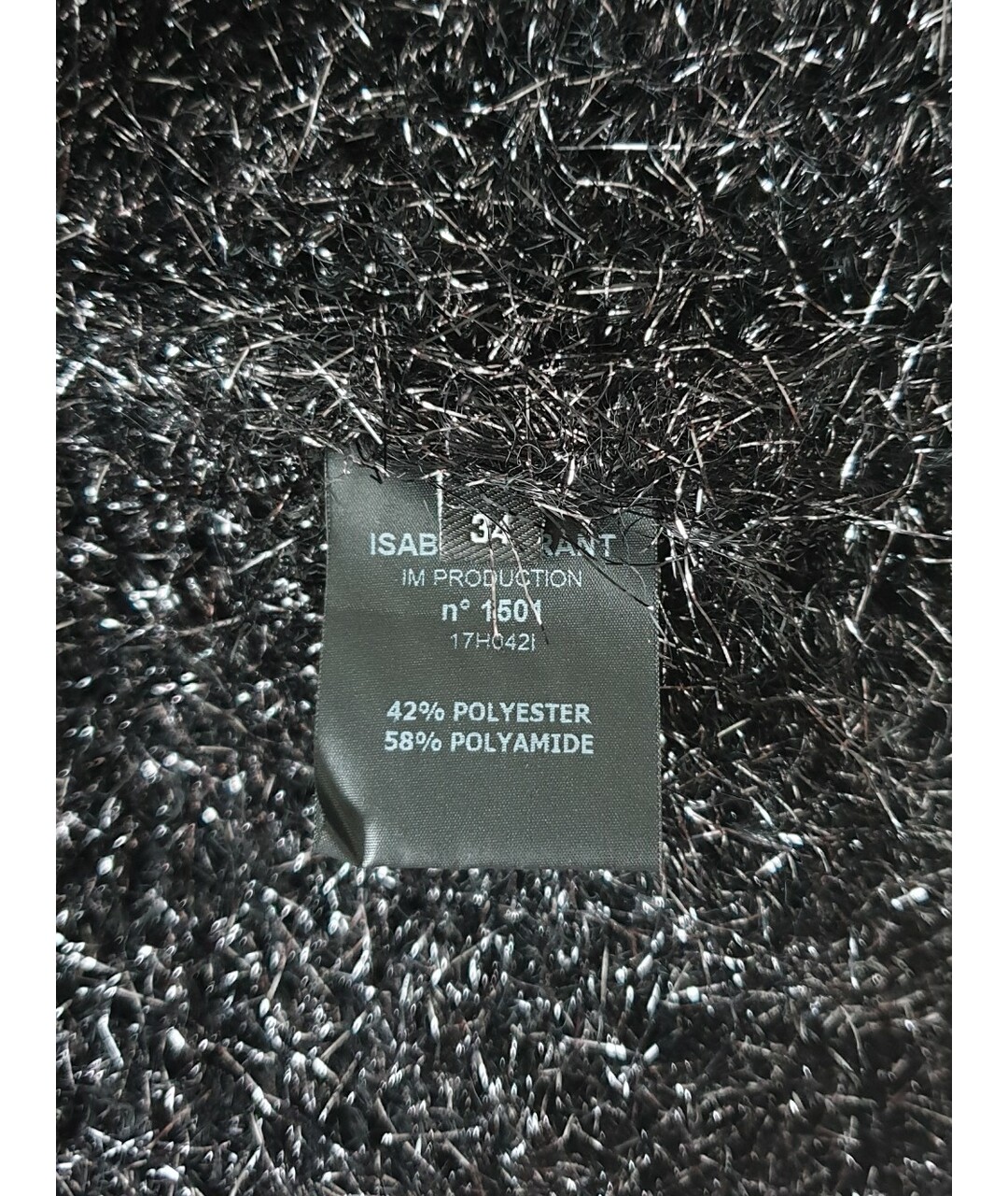 ISABEL MARANT Черный синтетический джемпер / свитер, фото 4
