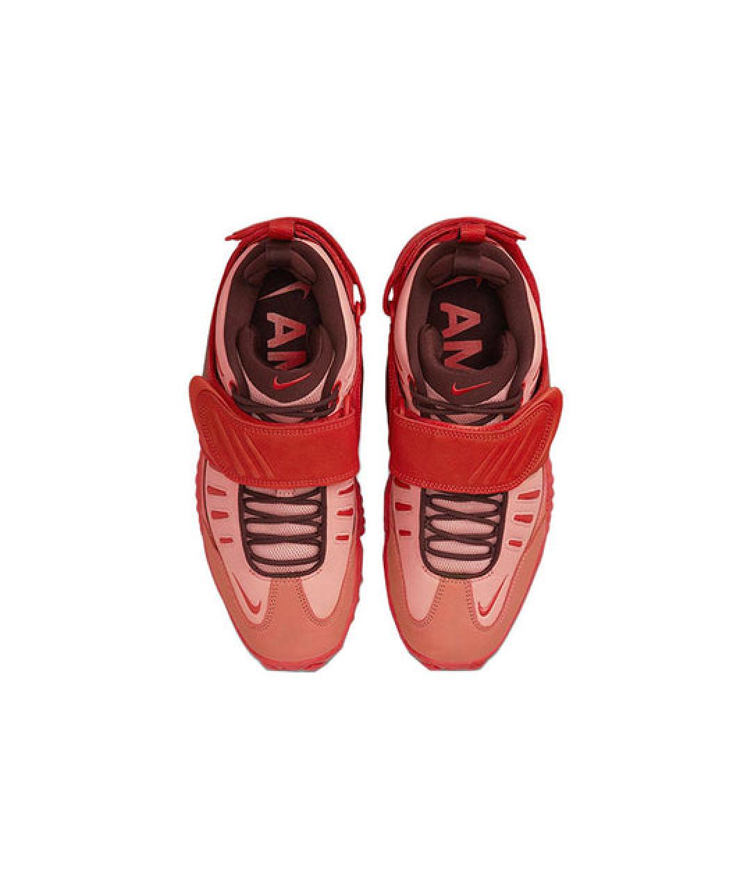 NIKE Оранжевое замшевые кроссовки, фото 2