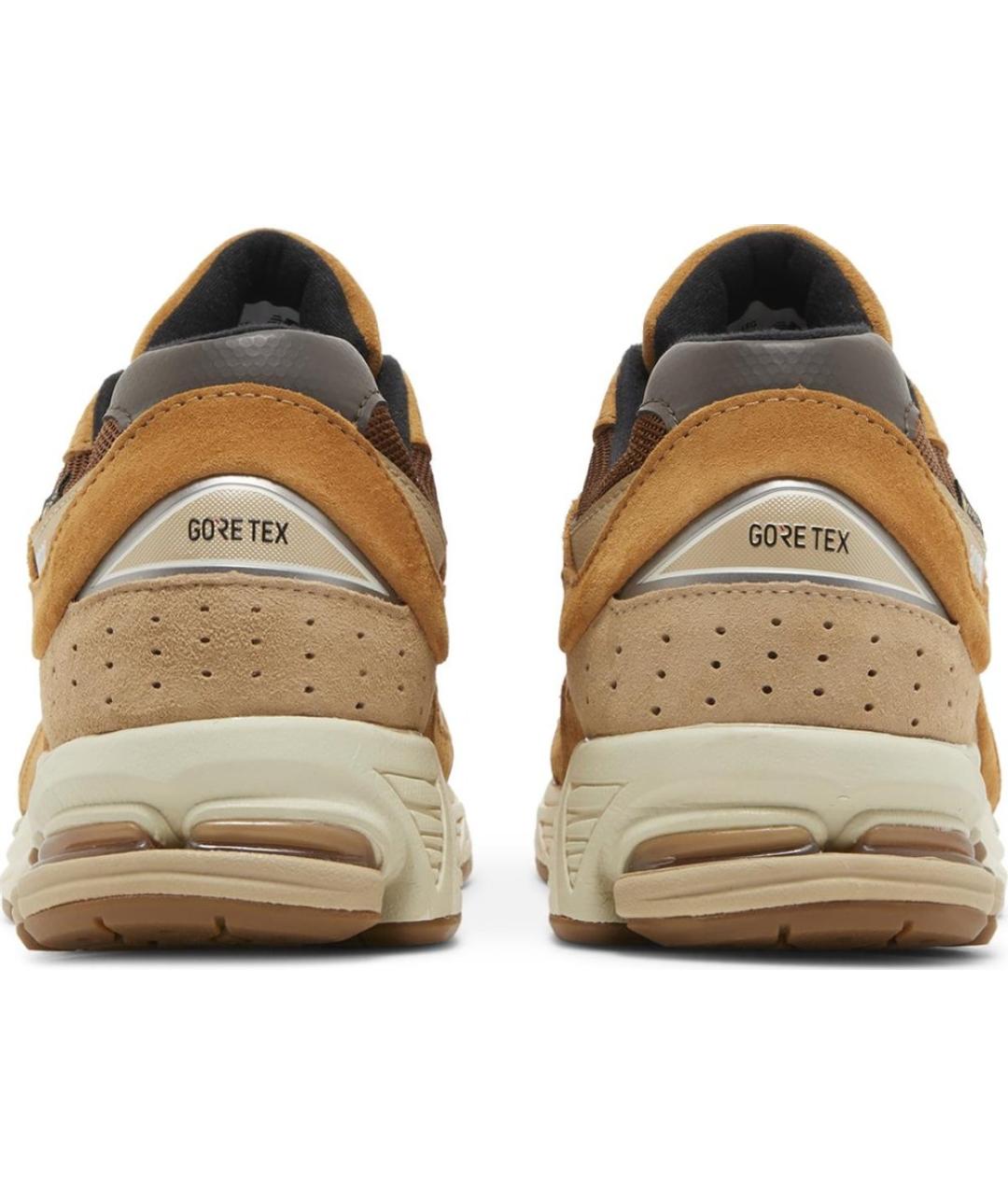 NEW BALANCE Желтые нубуковые низкие кроссовки / кеды, фото 3