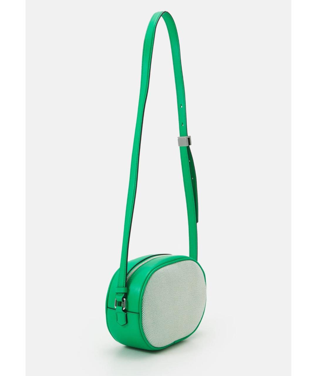 KARL LAGERFELD Зеленая сумка через плечо из искусственной кожи, фото 6