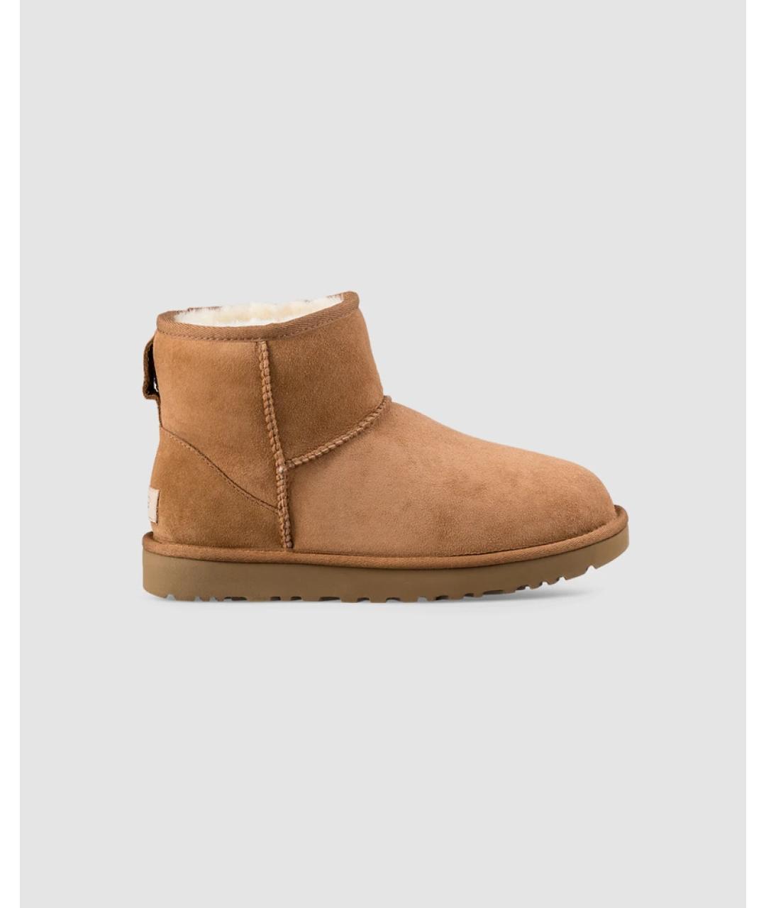 UGG AUSTRALIA Бежевые ботинки, фото 7