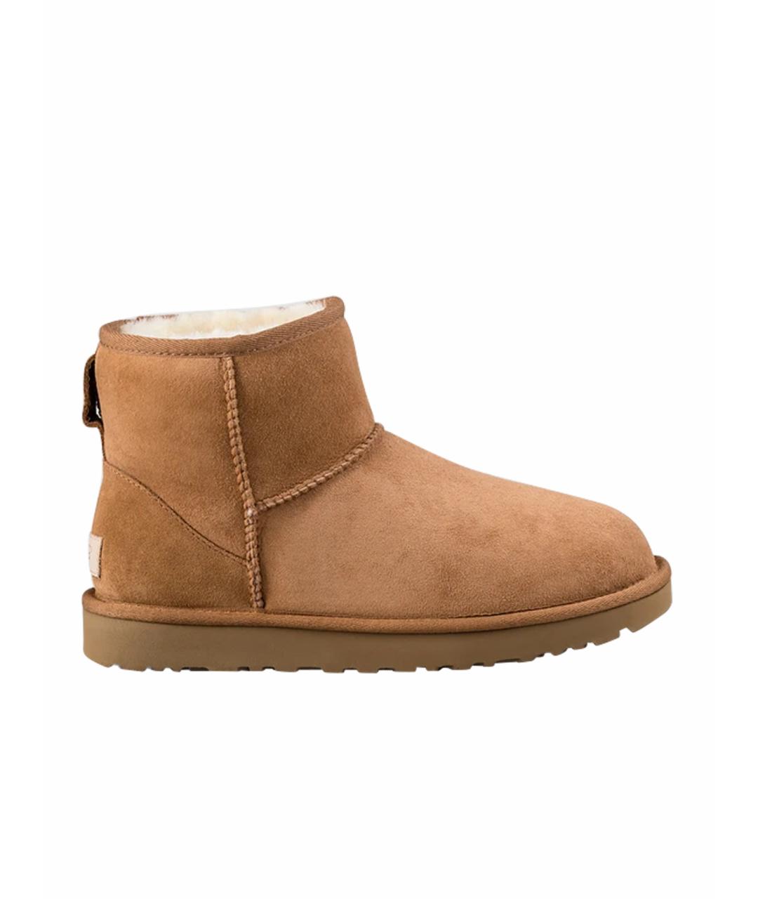 UGG AUSTRALIA Бежевые ботинки, фото 1