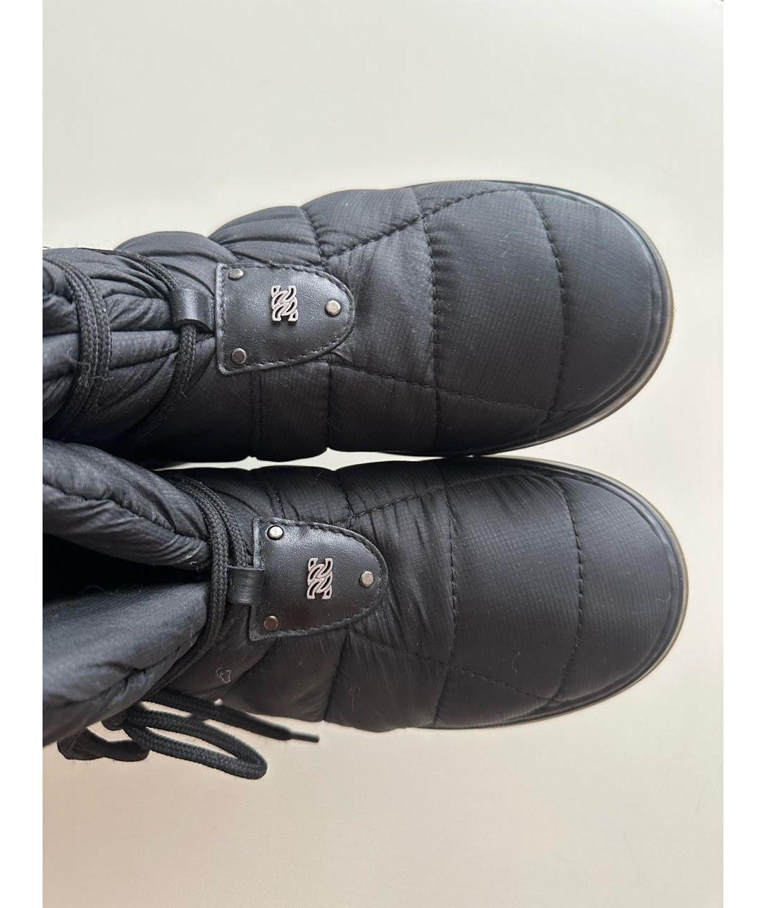 CASADEI Черные текстильные ботинки, фото 4