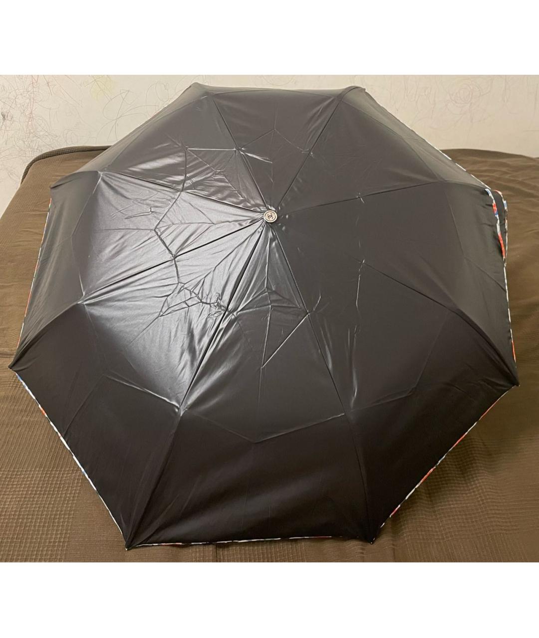 CHANEL PRE-OWNED Черный зонт, фото 2