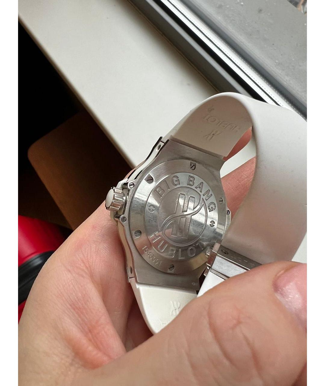 HUBLOT Белые металлические часы, фото 2