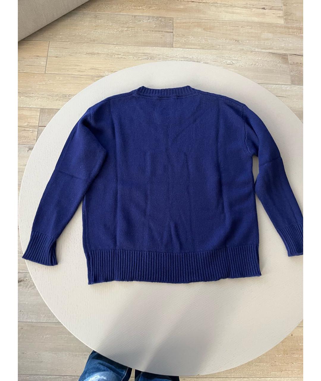 ETRO Синий кашемировый джемпер / свитер, фото 2