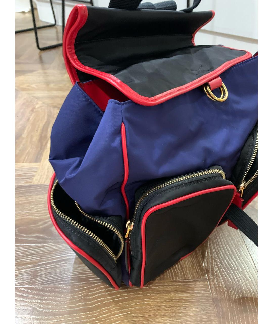 MARNI Синий рюкзак, фото 6