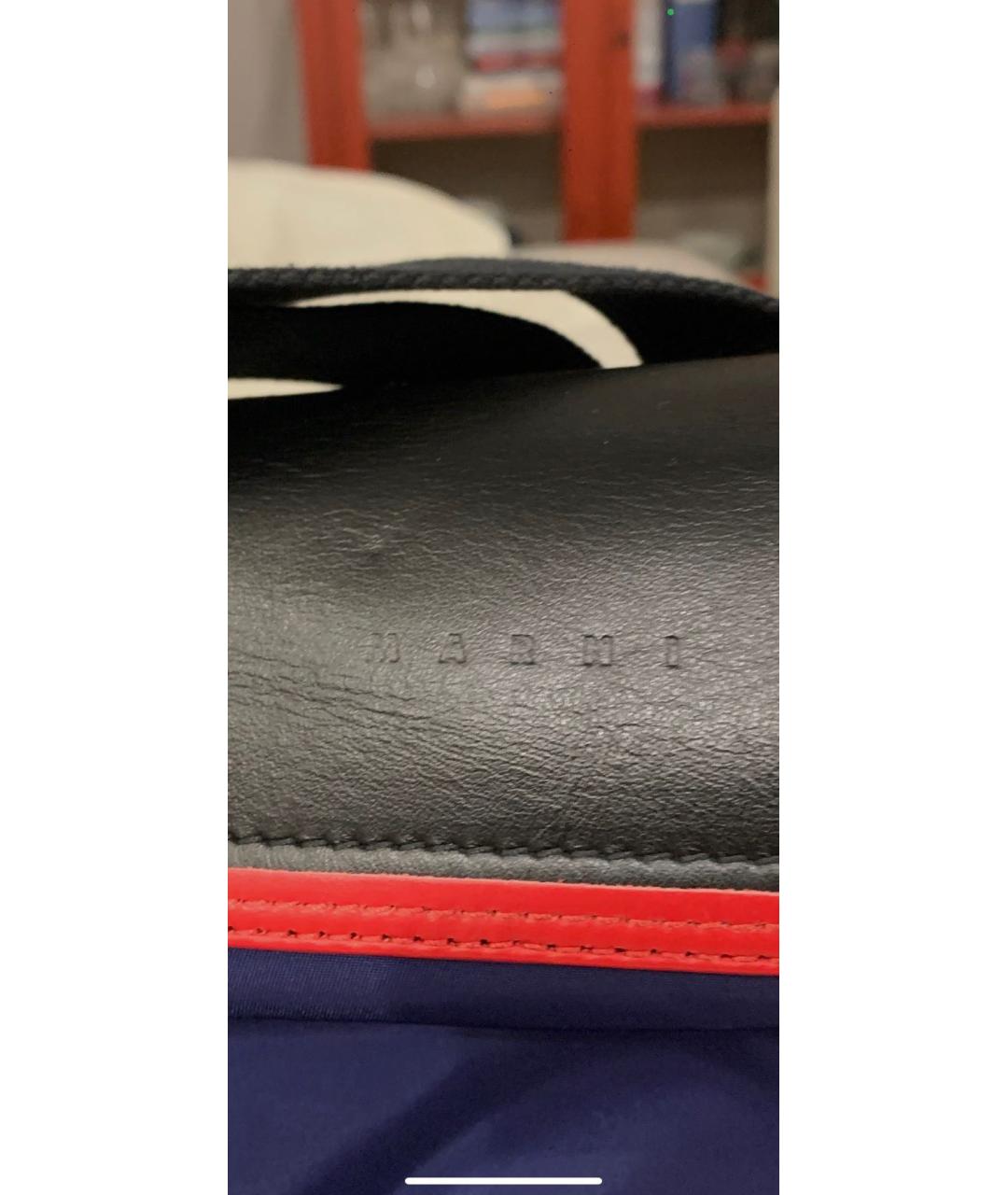 MARNI Синий рюкзак, фото 7