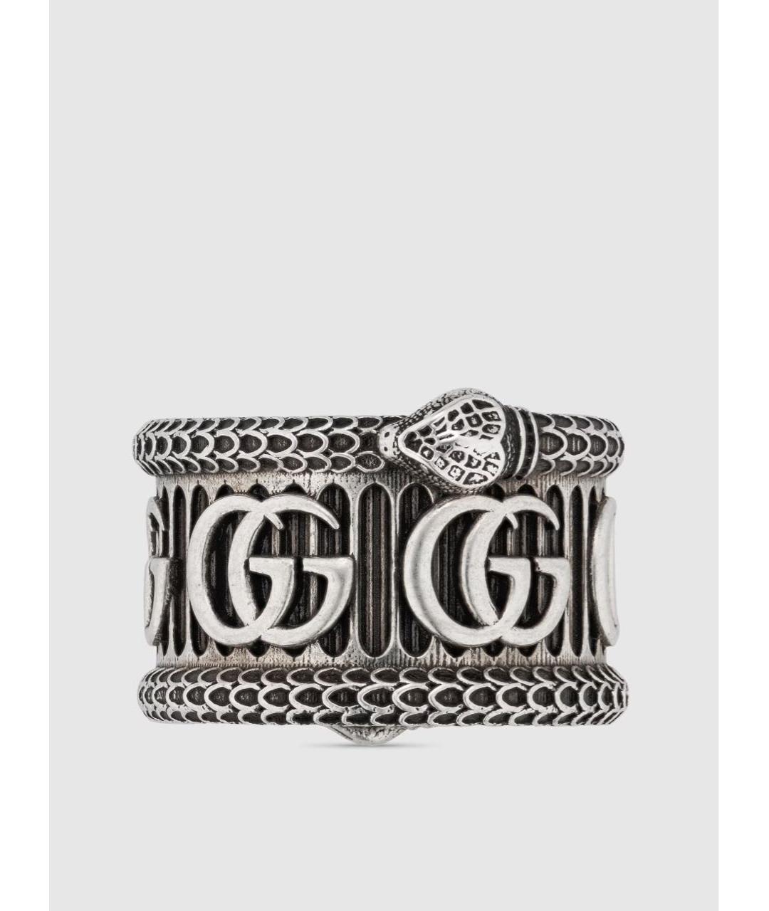 GUCCI Серебряное серебряное кольцо, фото 4