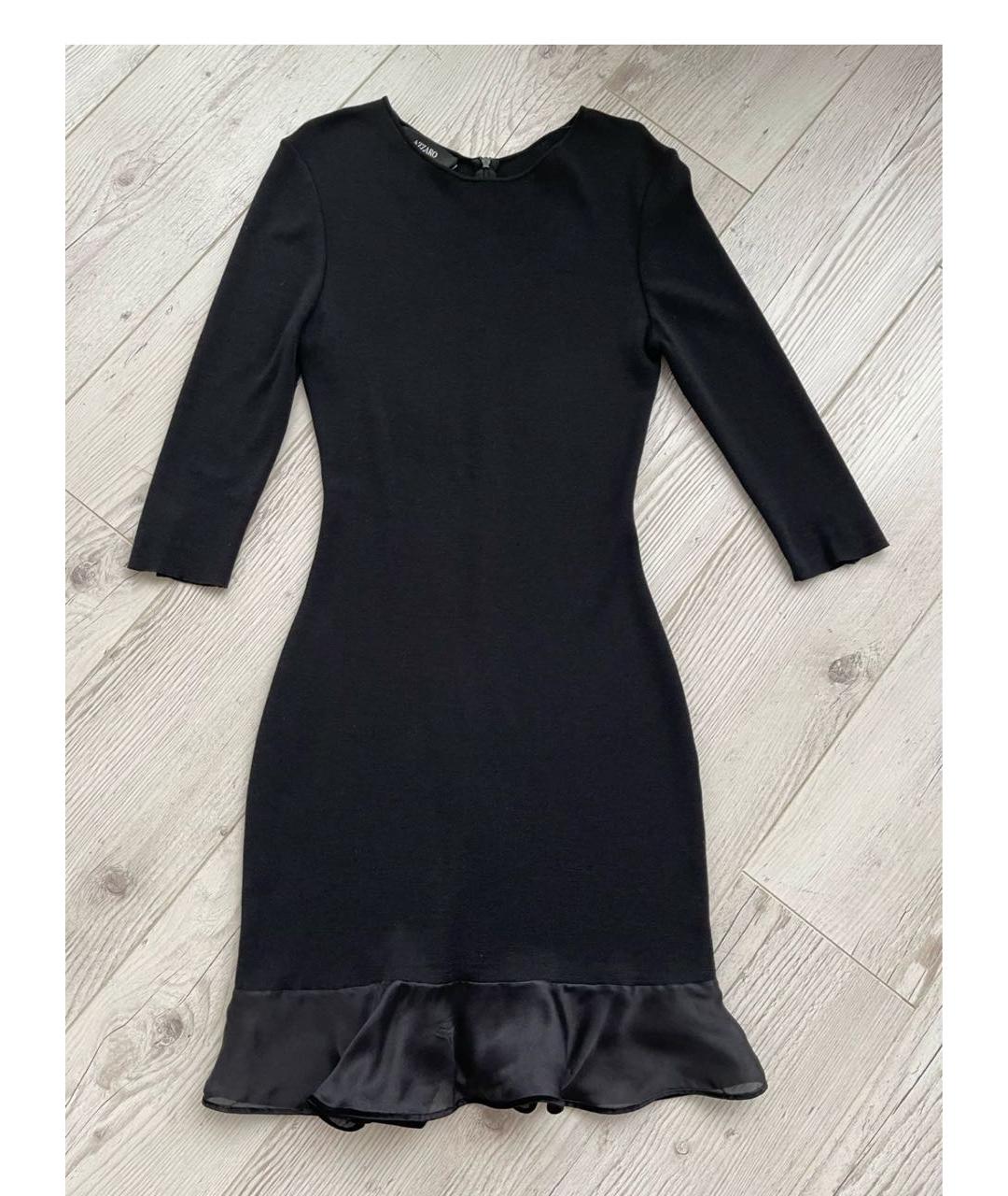AZZARO Черное коктейльное платье, фото 6