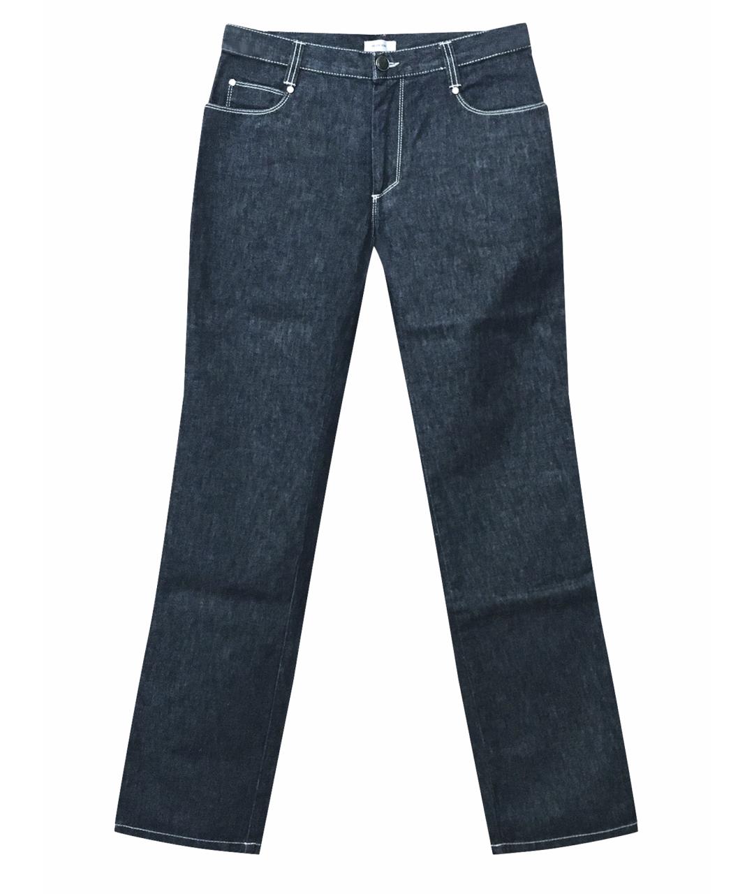 BILANCIONI Хлопковые прямые джинсы, фото 1