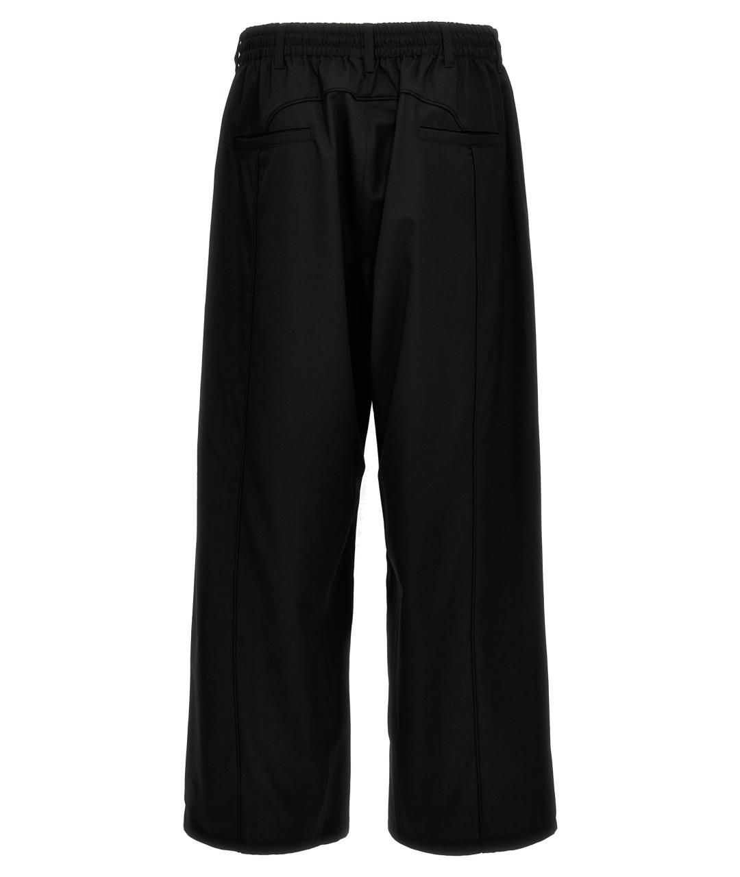 Y-3 Черные полиэстеровые повседневные брюки, фото 2