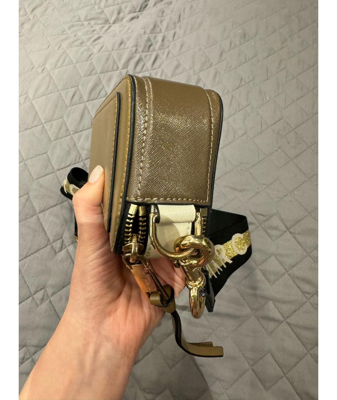 MARC JACOBS Коричневая кожаная сумка через плечо, фото 7