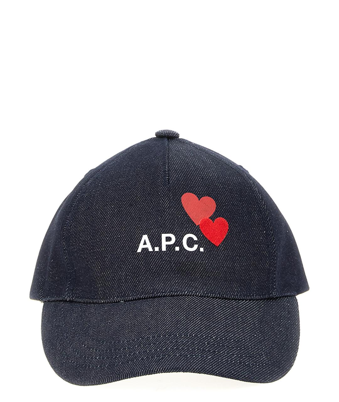 A.P.C. Синяя хлопковая кепка, фото 1