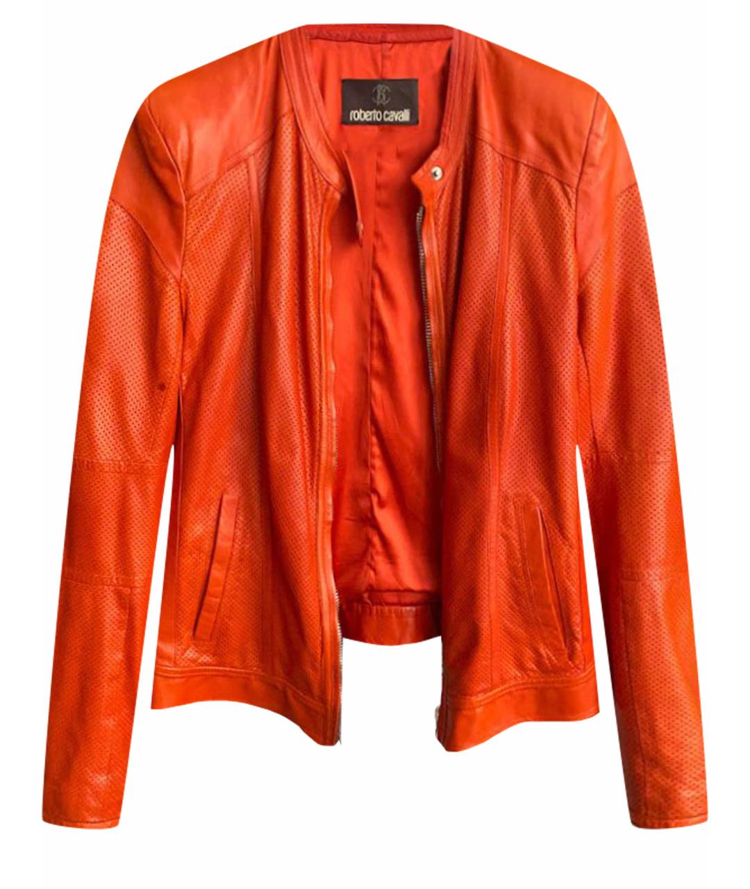 ROBERTO CAVALLI Оранжевая куртка, фото 1