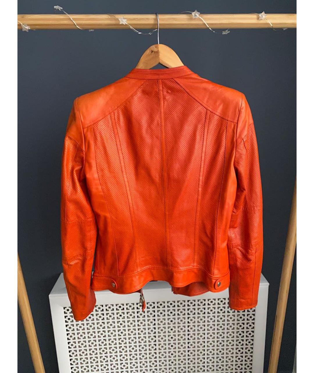ROBERTO CAVALLI Оранжевая куртка, фото 2