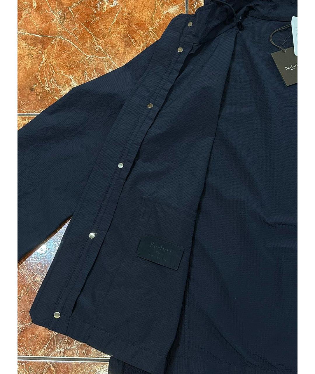 BERLUTI Темно-синяя куртка, фото 4
