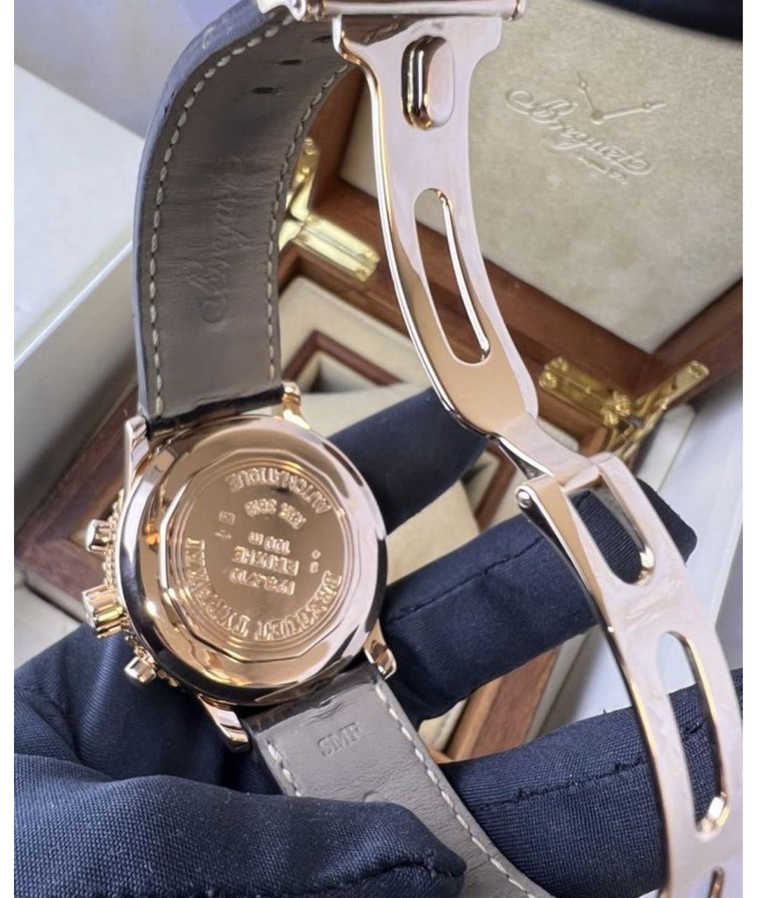 Breguet Коричневые часы из розового золота, фото 7