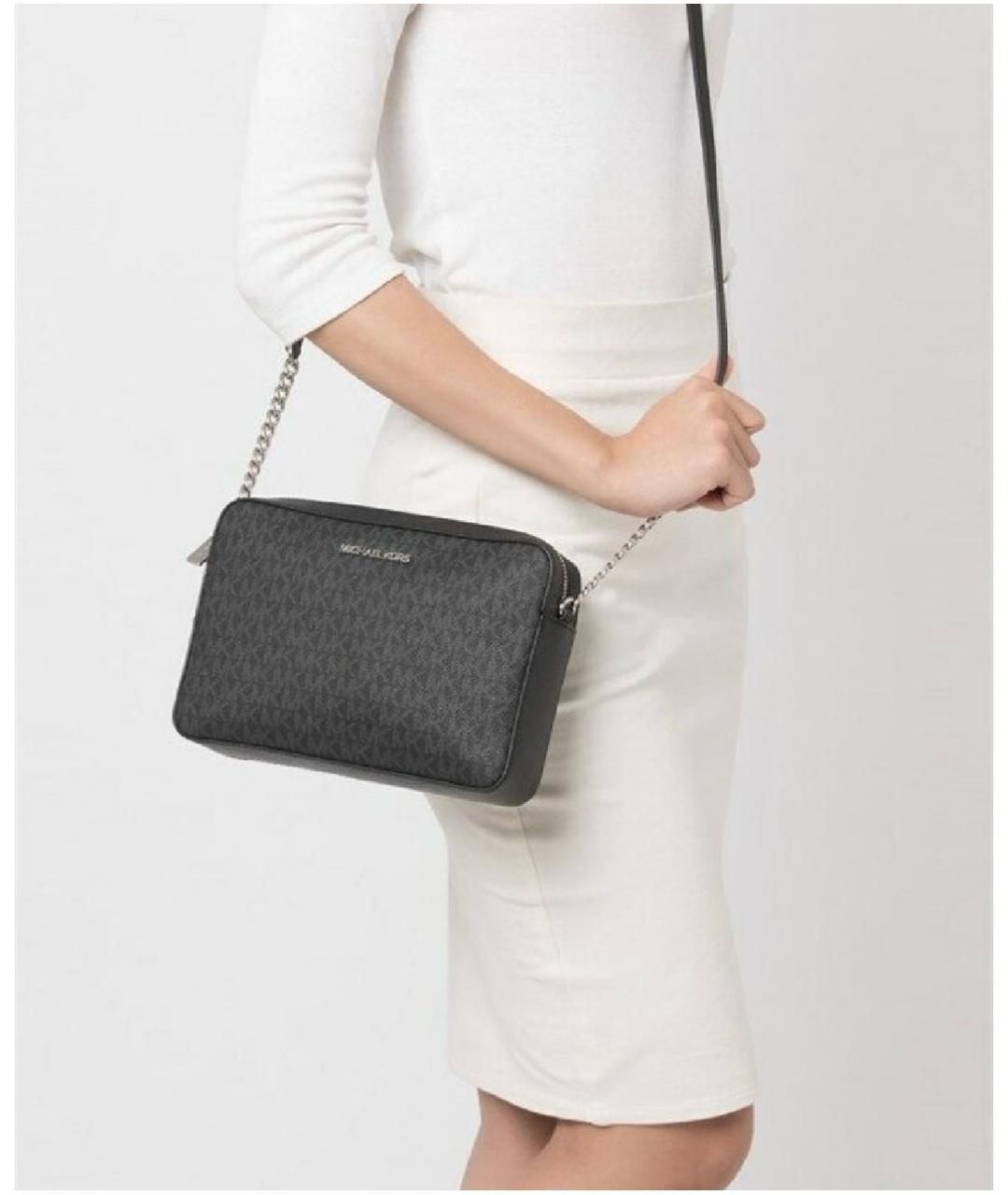 MICHAEL KORS Черная сумка через плечо, фото 5