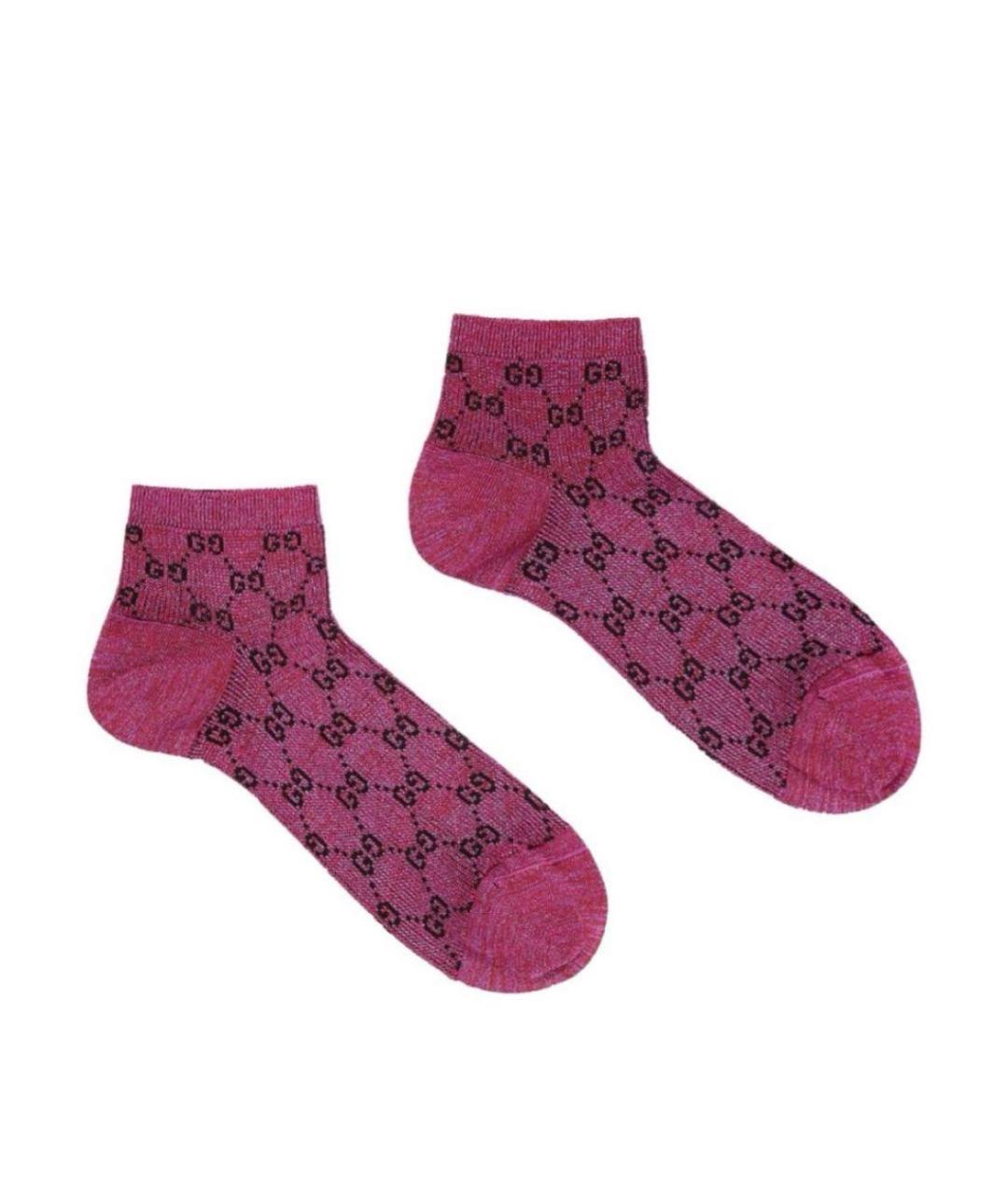 GUCCI Розовые носки, чулки и колготы, фото 8