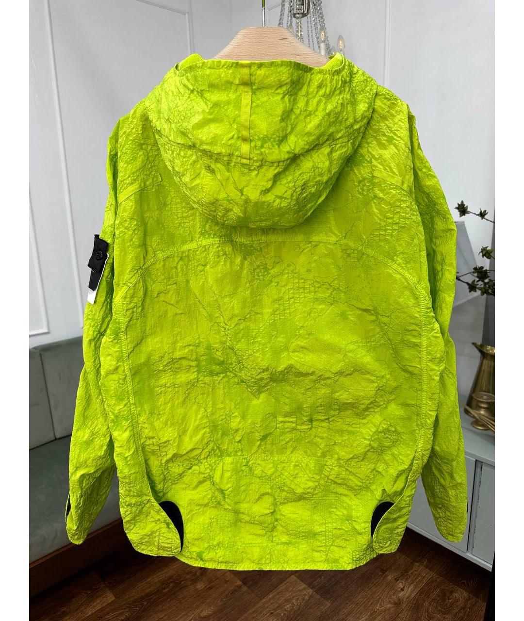 STONE ISLAND SHADOW PROJECT Салатовая полиамидовая куртка, фото 8