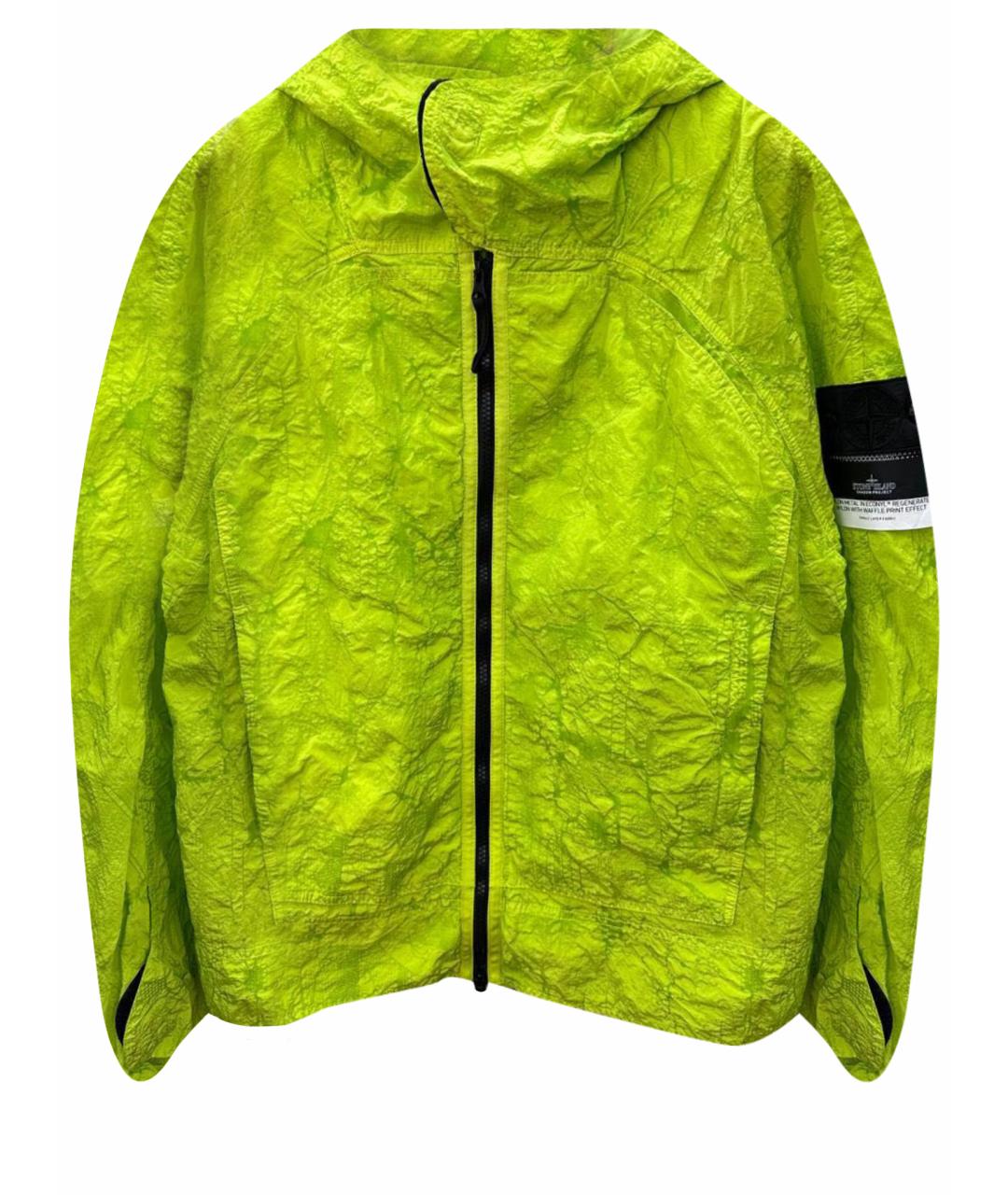 STONE ISLAND SHADOW PROJECT Салатовая полиамидовая куртка, фото 1