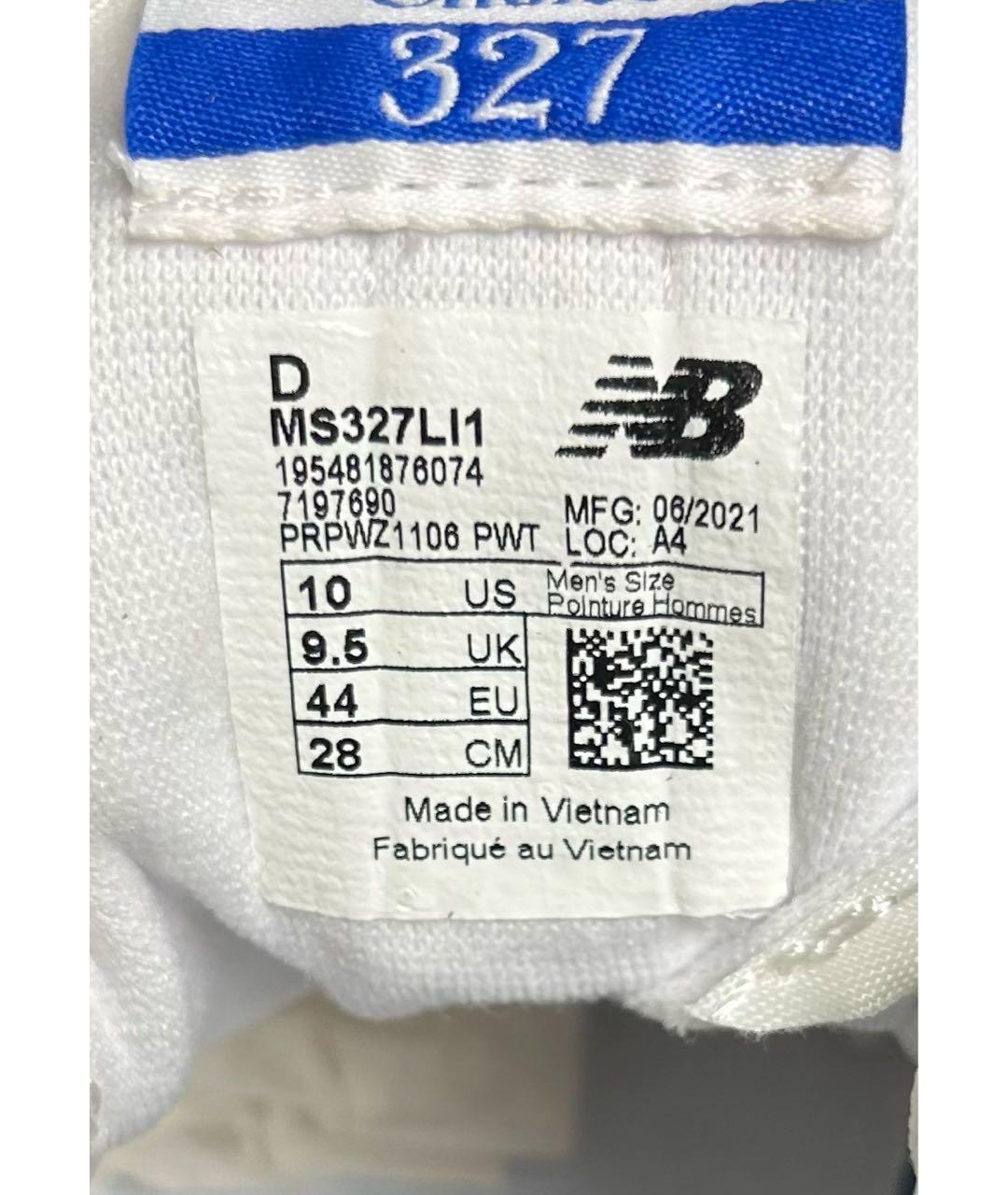 NEW BALANCE Желтые замшевые низкие кроссовки / кеды, фото 6