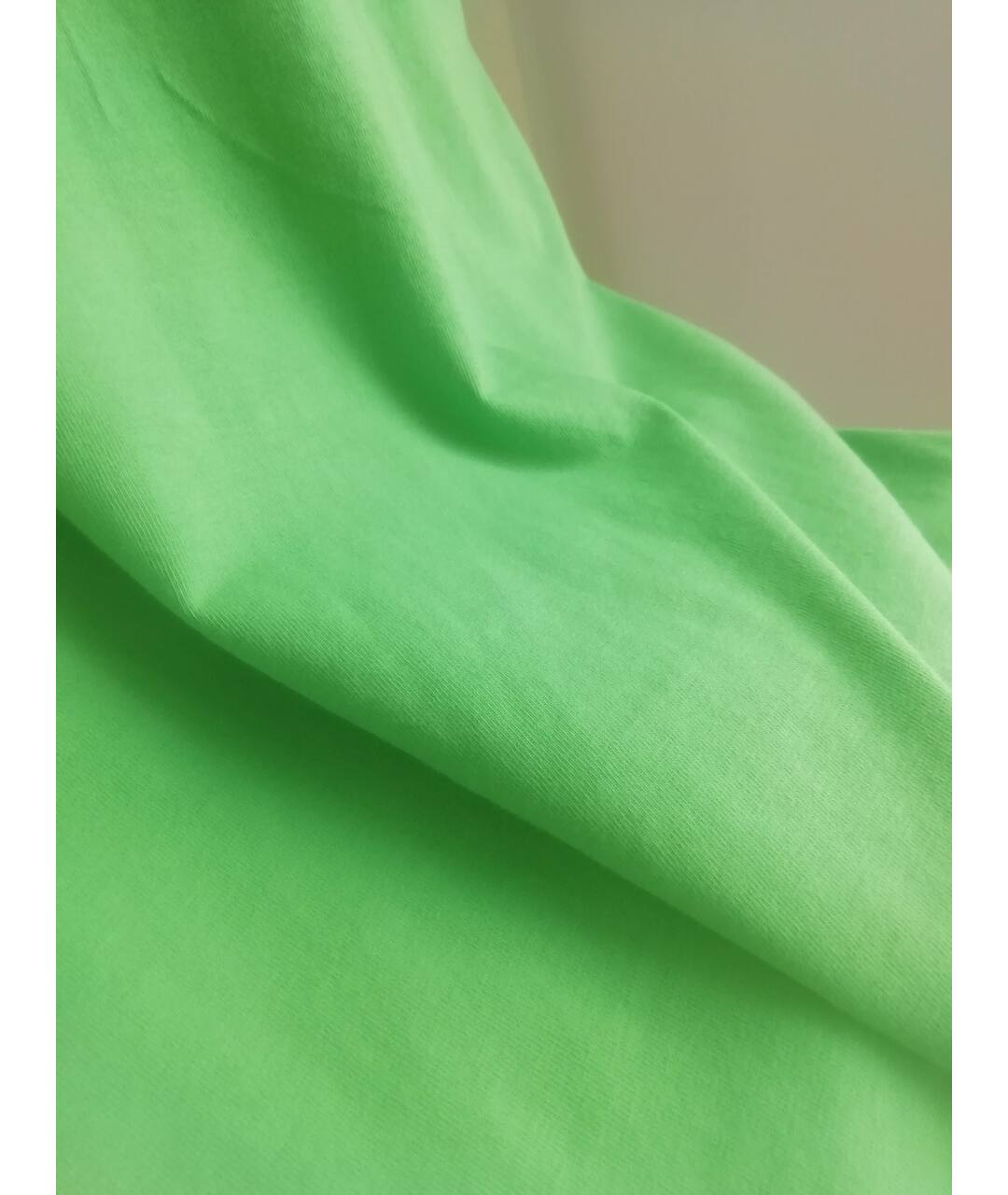 EMPORIO ARMANI Зеленая хлопко-эластановая футболка, фото 5