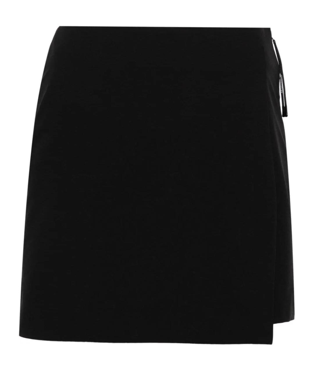 MONCLER Черная юбка-шорты, фото 1