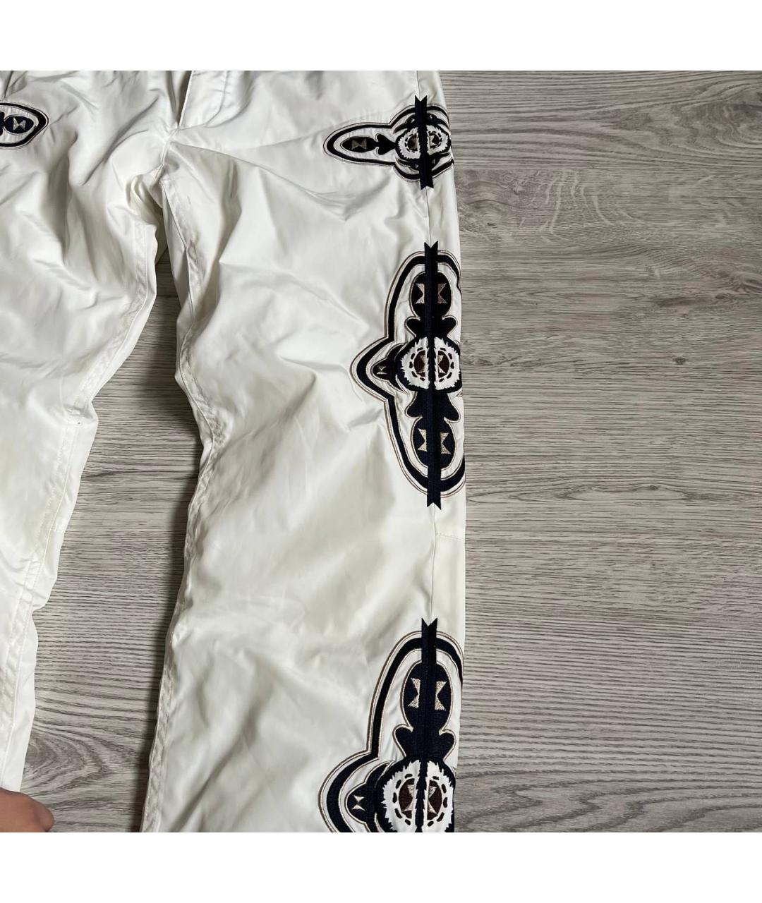 BOGNER Белые полиэстеровые спортивные брюки и шорты, фото 2