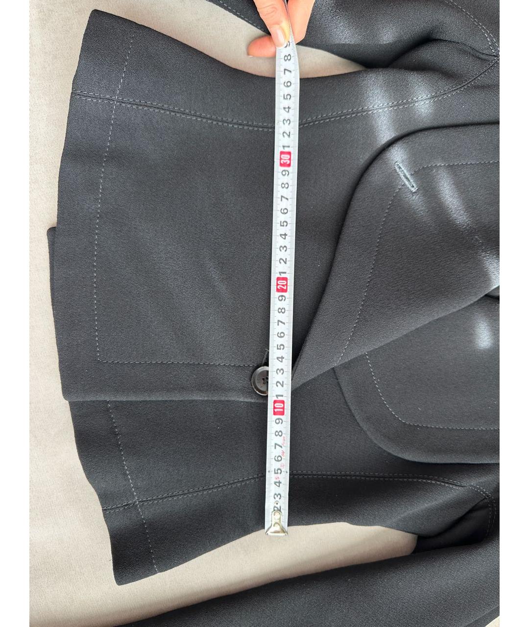 GUCCI Черный шерстяной жакет/пиджак, фото 8