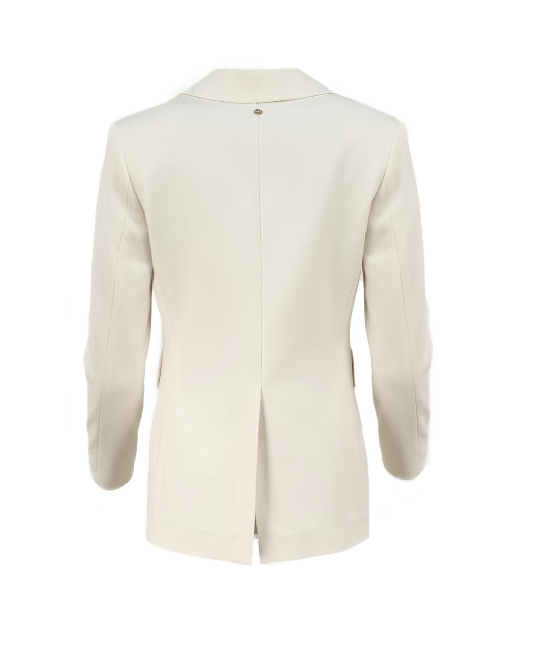 MARC CAIN Белый полиэстеровый жакет/пиджак, фото 2