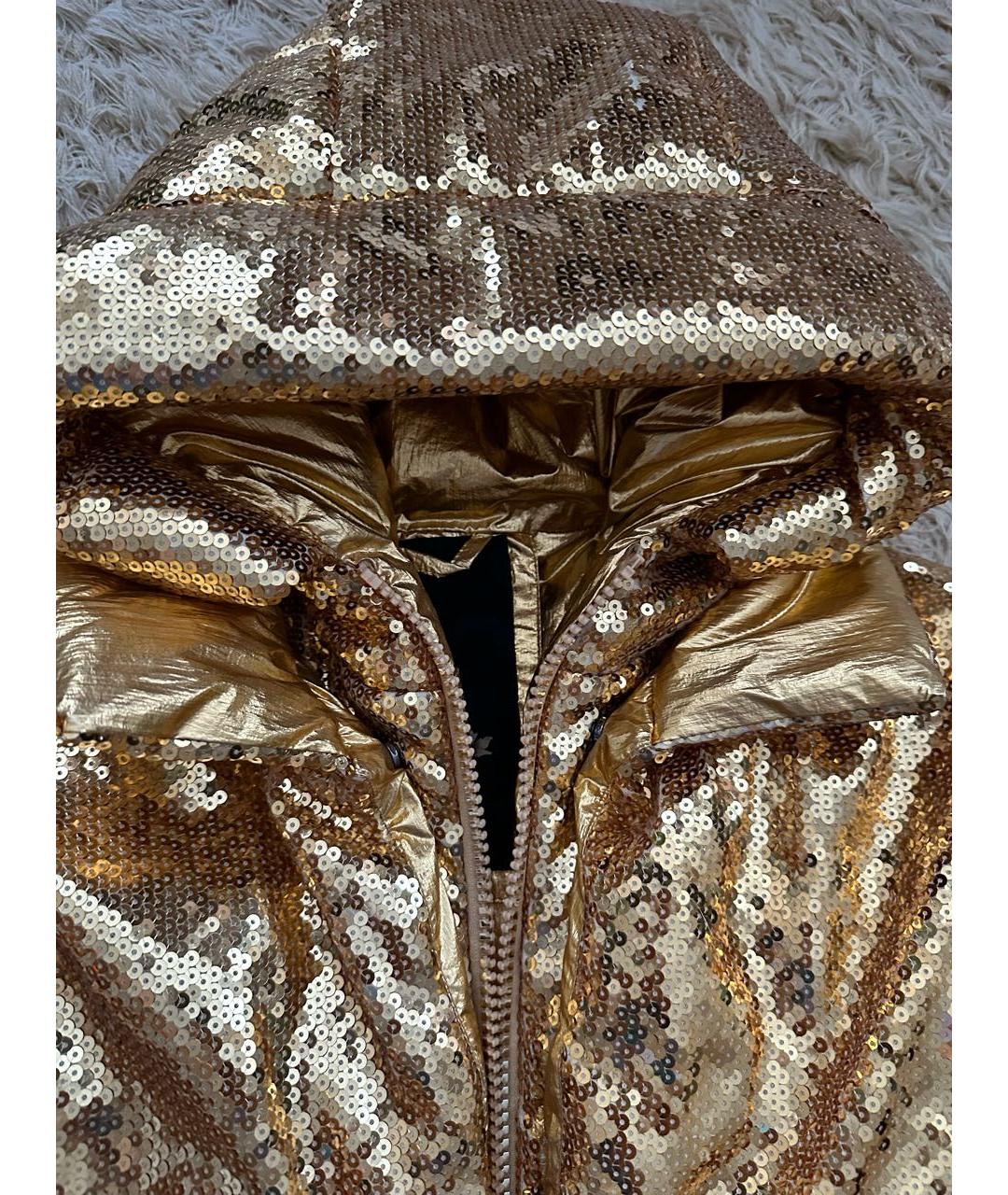 CANADIAN Золотая полиэстеровая куртка, фото 3